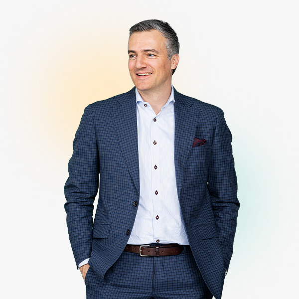 Portrait of René Konrad, Community Manager Banking at BSI Software