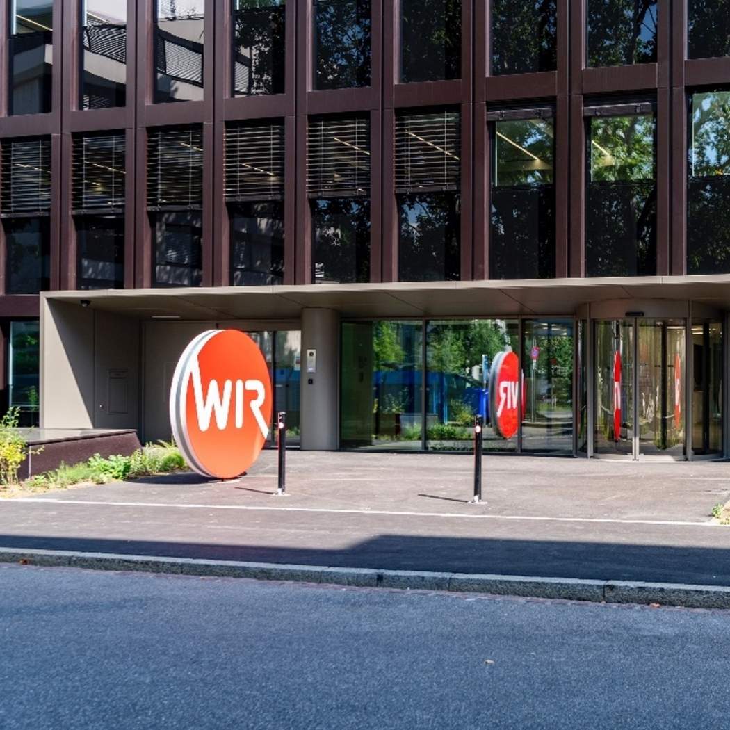 Head office of Bank WIR in Basel - BSI Software customer with a focus on digital processes and customer-centric banking.